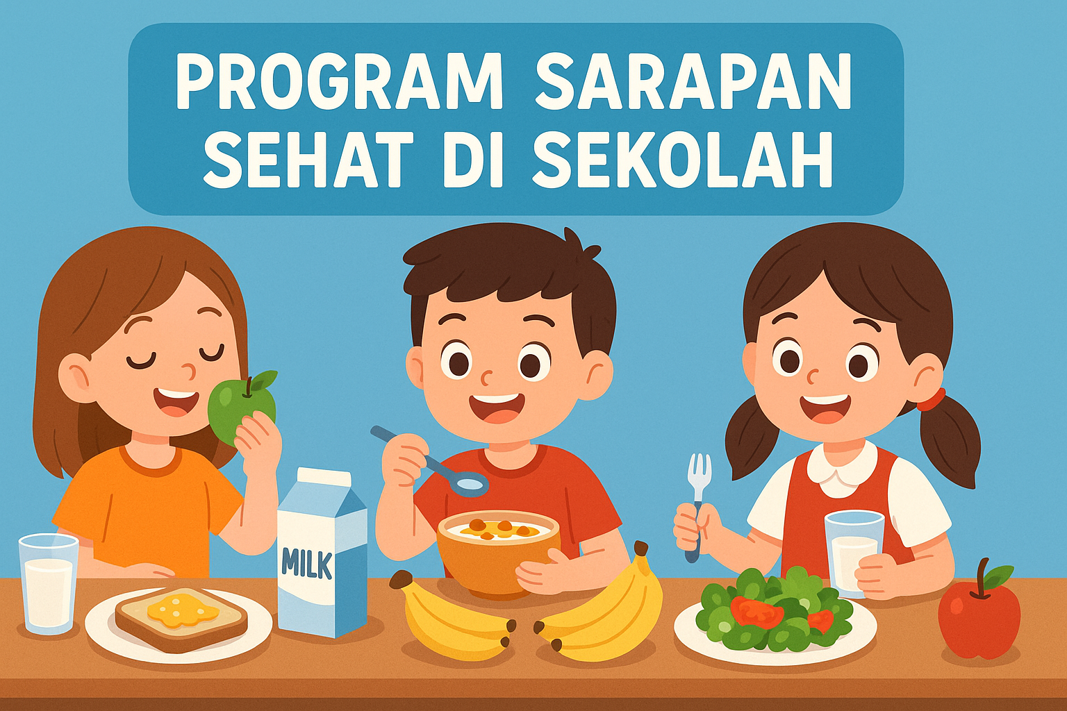 Program Sarapan Sehat di Sekolah
