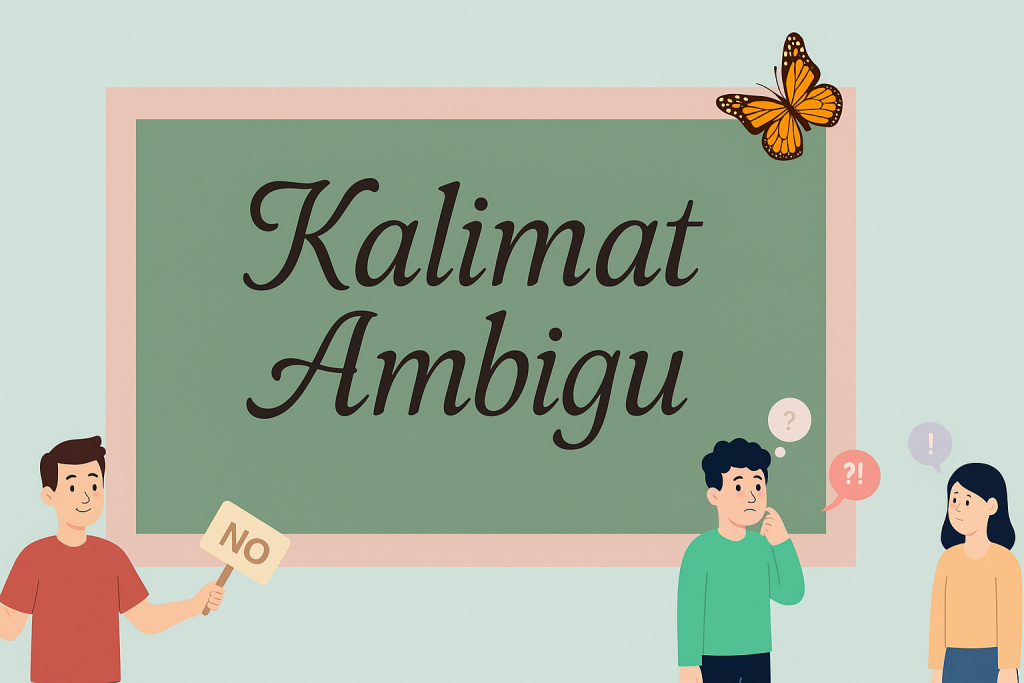 kalimat ambigu
