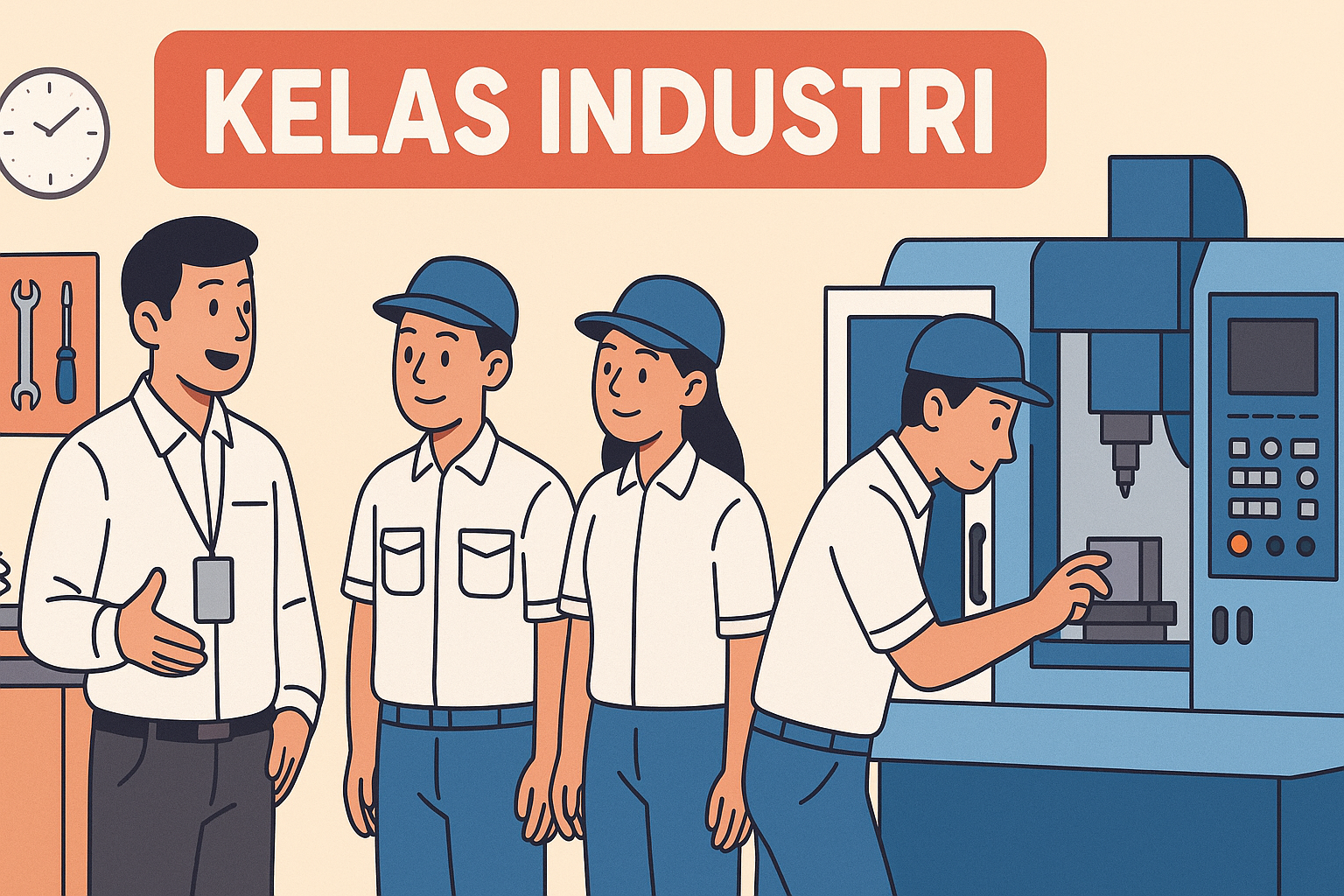 Kelas Industri di Sekolah