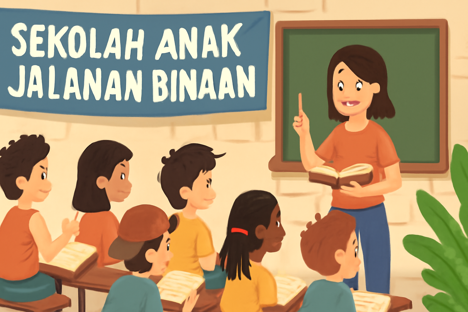 Sekolah Anak Jalanan Binaan