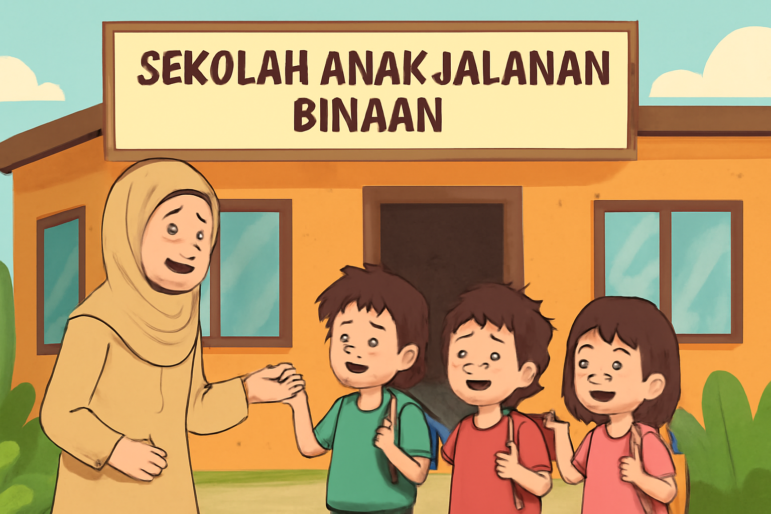 Sekolah Anak Jalanan Binaan