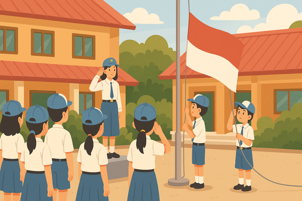 Upacara Bendera Sekolah