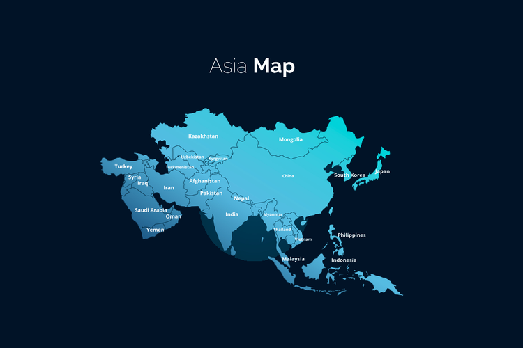 Geografi Benua Asia