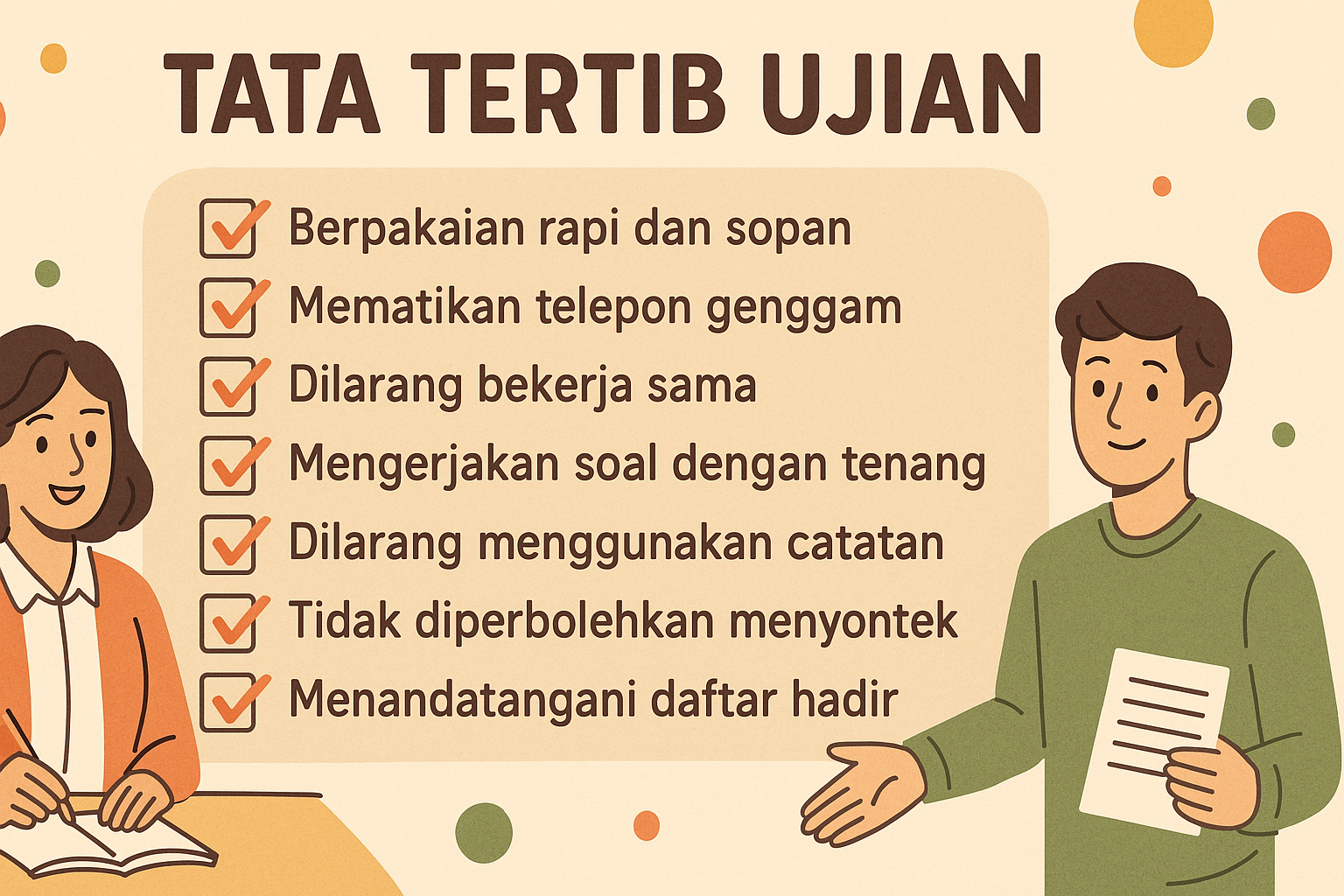 Tata Tertib Ujian