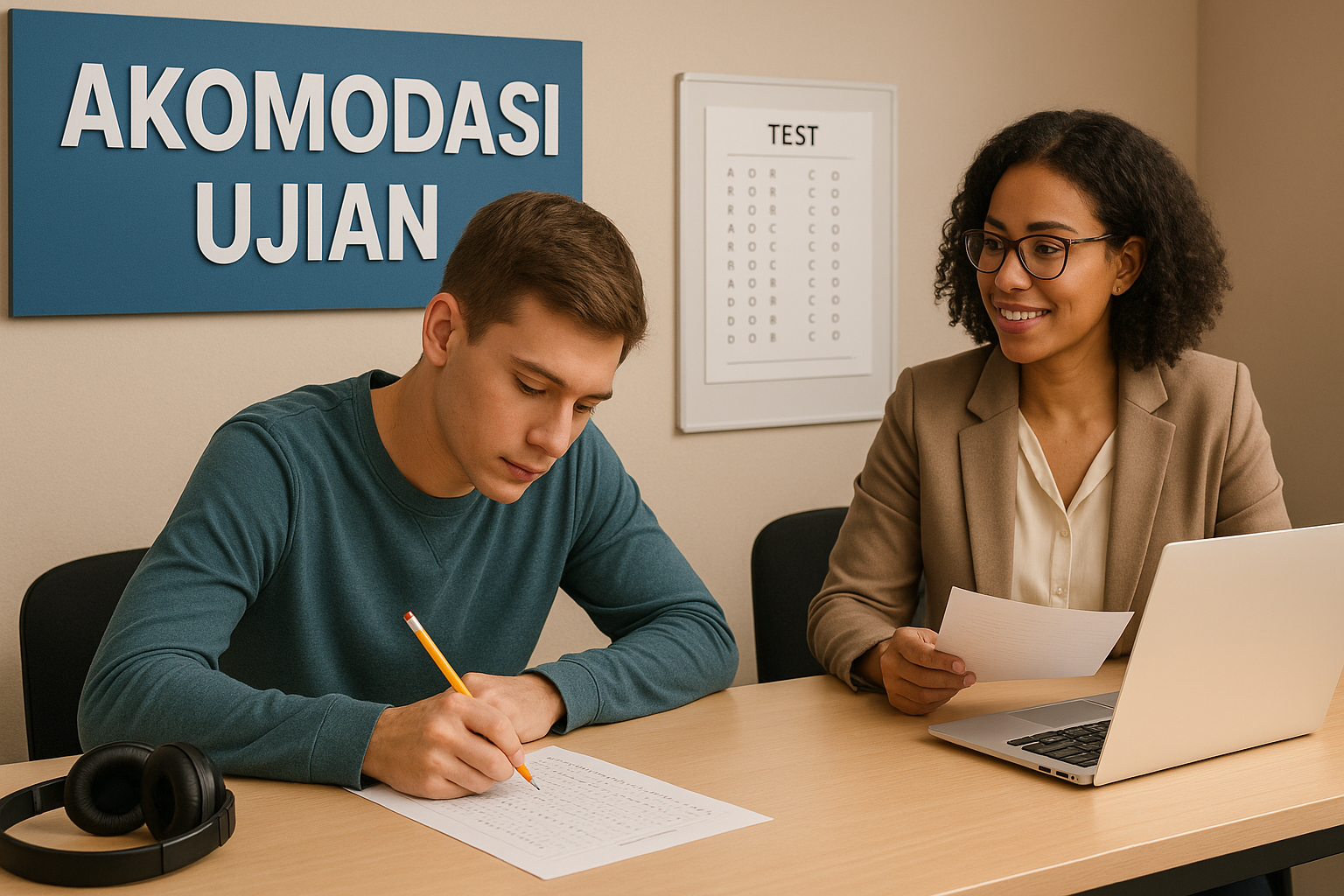 Akomodasi Ujian
