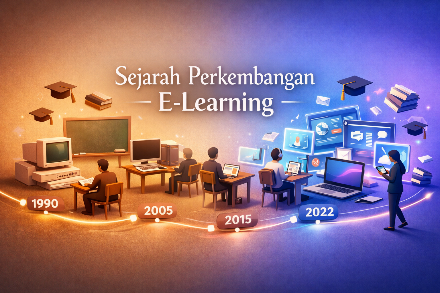 Sejarah Perkembangan E-Learning