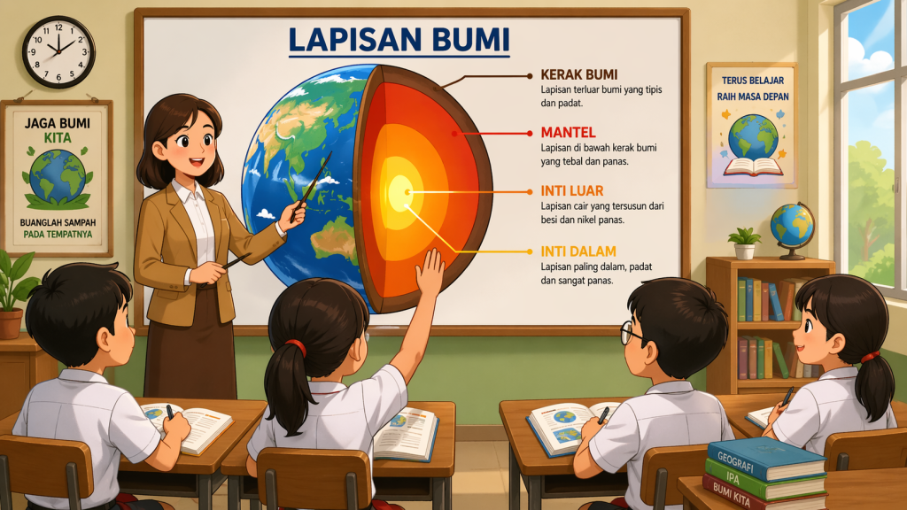 lapisan bumi