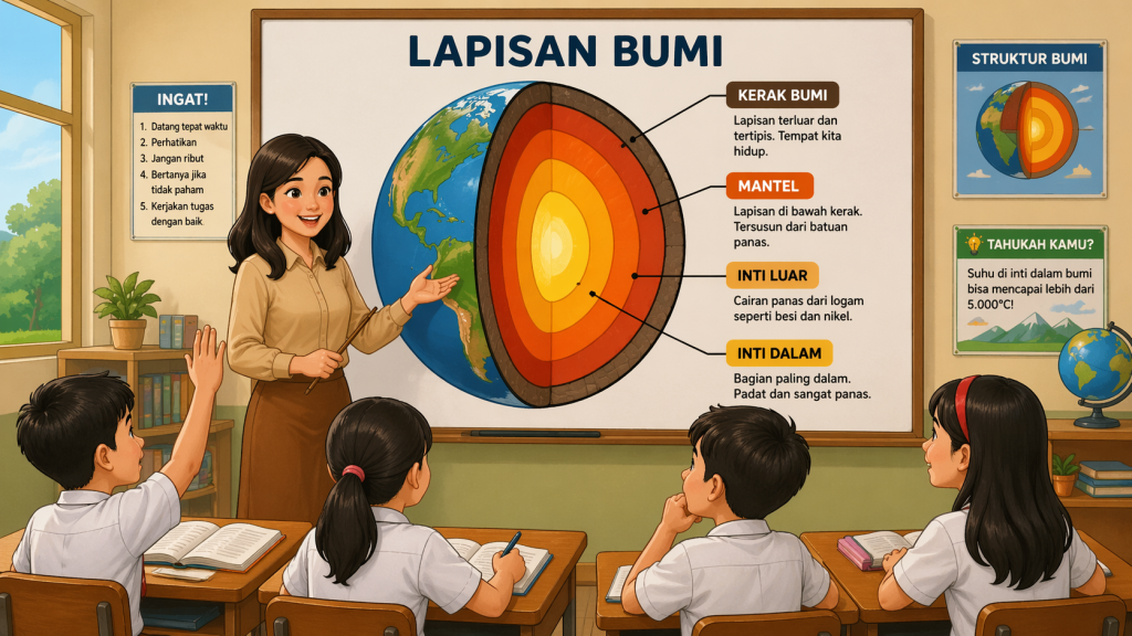 lapisan bumi