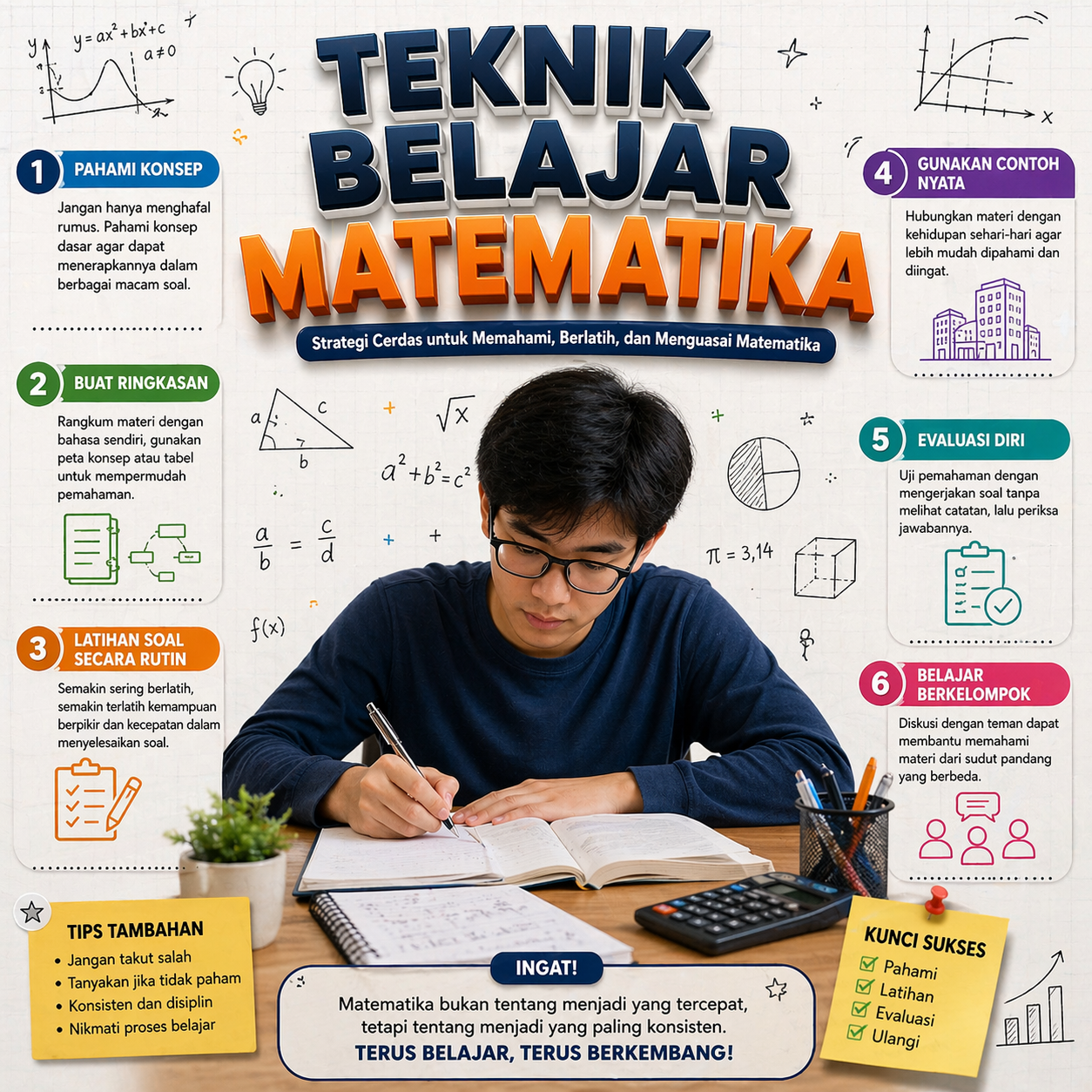 Teknik belajar matematika