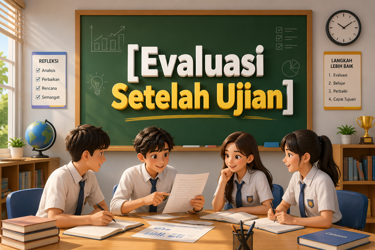 Evaluasi Setelah Ujian