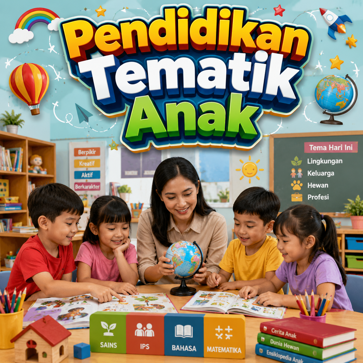 Pendidikan tematik anak