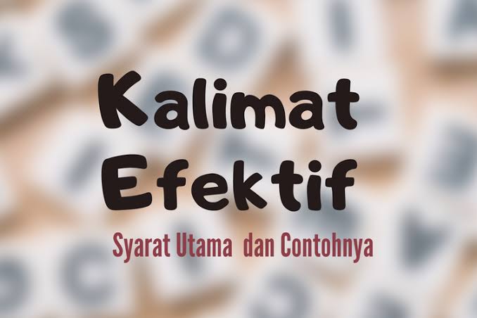 Kalimat Efektif