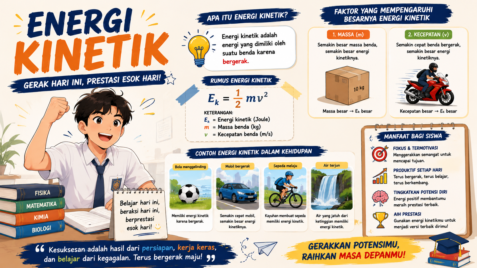 Energi kinetik	