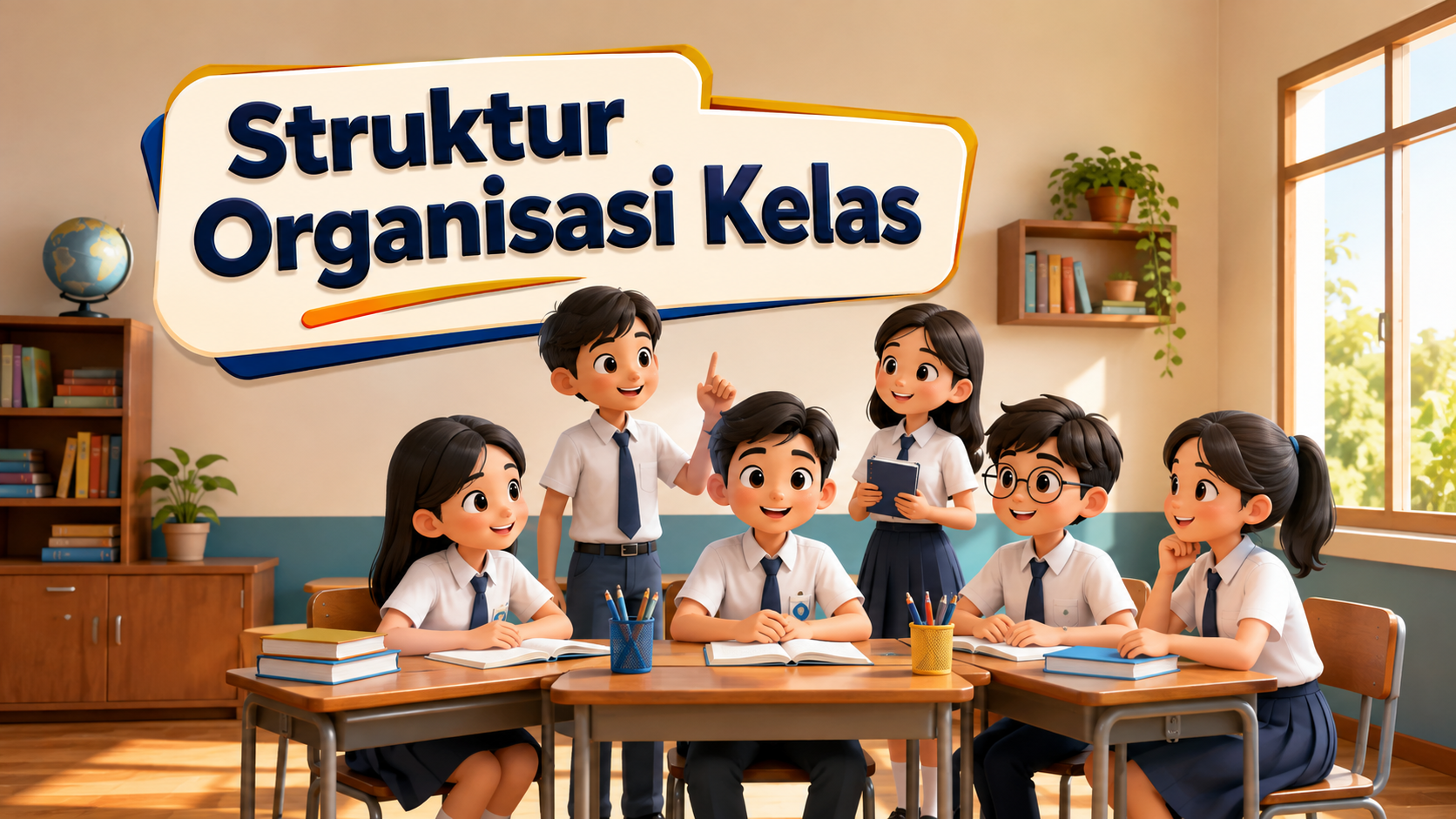 Struktur Organisasi Kelas