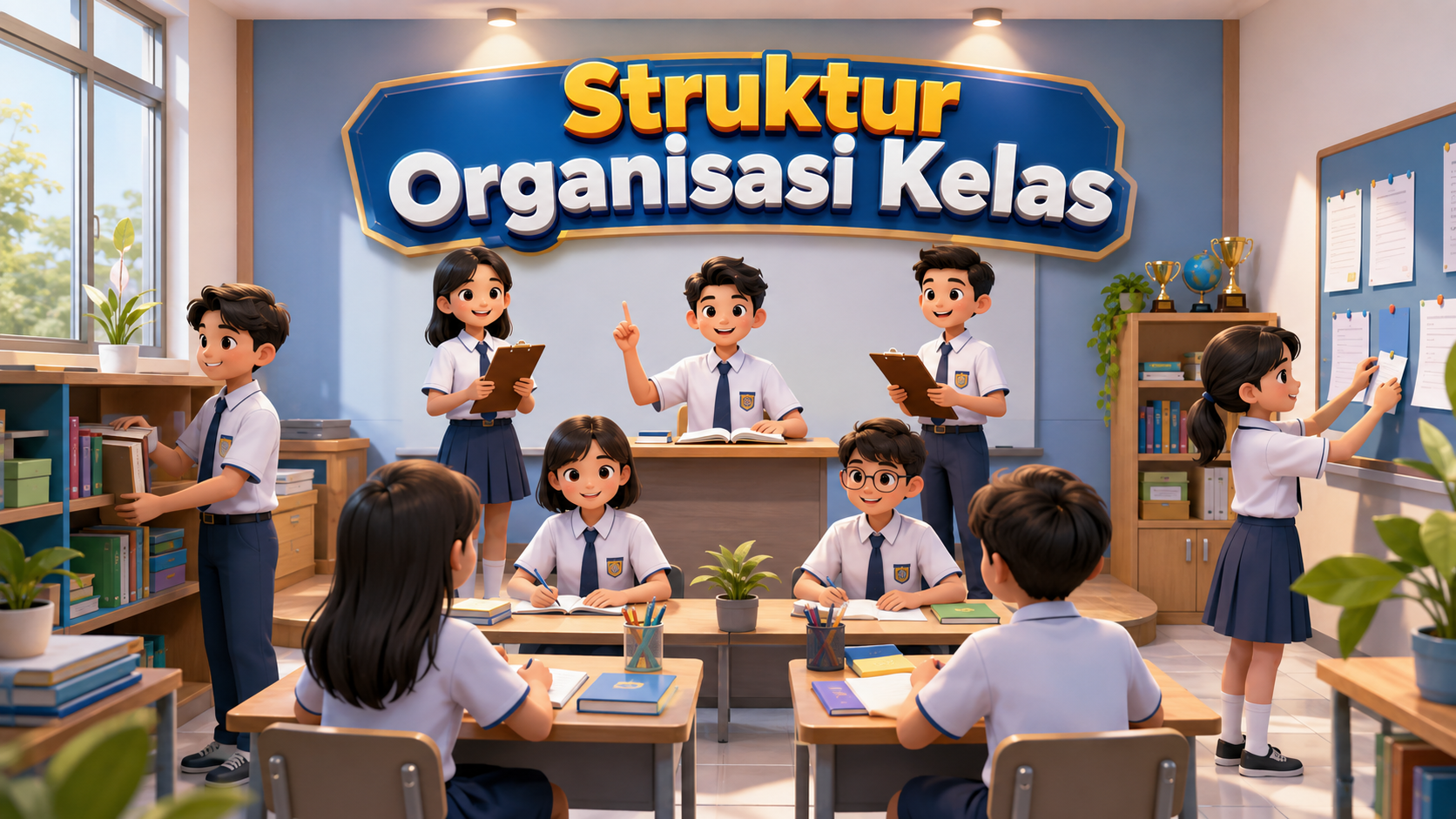 Struktur Organisasi Kelas