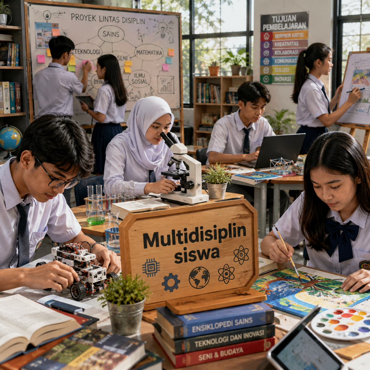 Multidisiplin siswa