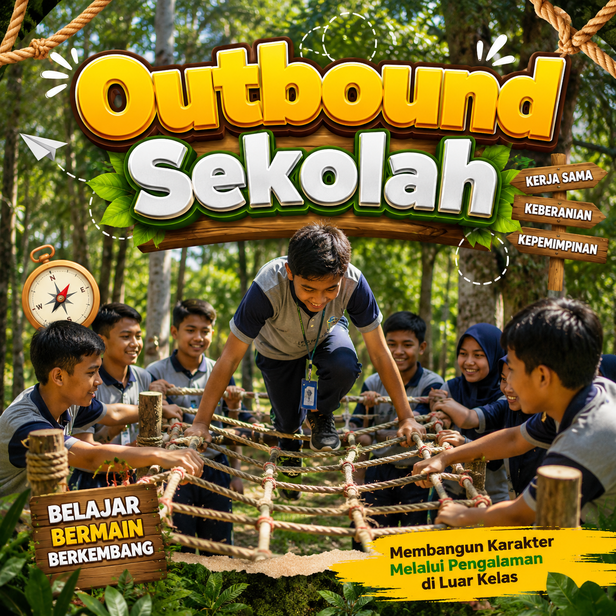 Outbound Sekolah
